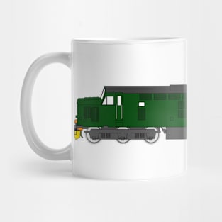 Class 37 Diesel Green Mug